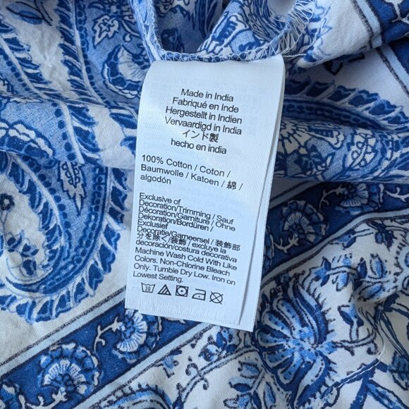 NWT J Crew Dress square neck banana block print 18T (18 Tall) - Picture 11 of 12